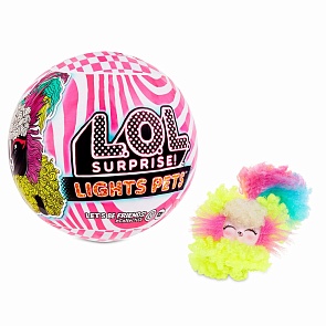 Питомец L.O.L. Surprise! Lights Pets Серия Неон 9 сюрпризов (MGA Entertainment, 564898)